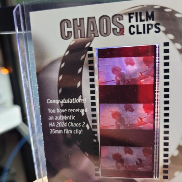 2024 Historic Autographs Chaos 2 Film Clip 1978 Jaws 2 original movie 1/125 rare - Picture 2 of 5